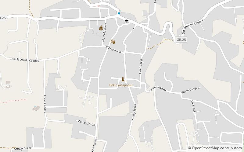Bekir kap location map