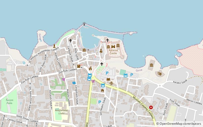 st andrews anglican church kyrenia location map