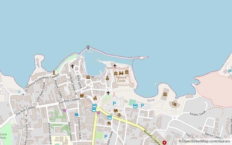 a visual introduction exhibition kyrenia location map
