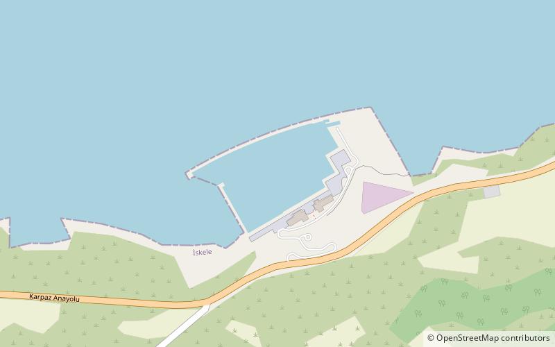 Karpaz Gate Marina location map