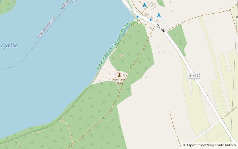 Apollonův chrám location map
