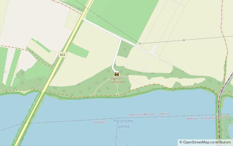 Rybniční zámeček location map