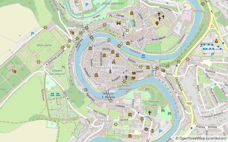 Svornosti Square location map