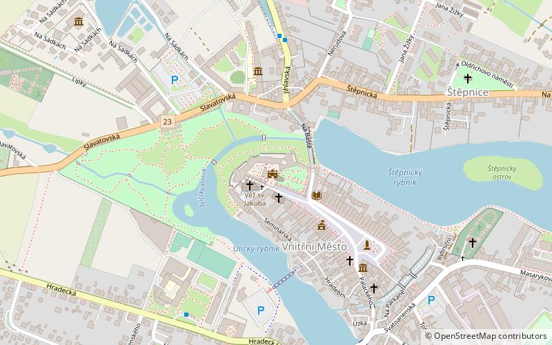 Schloss Telč location map