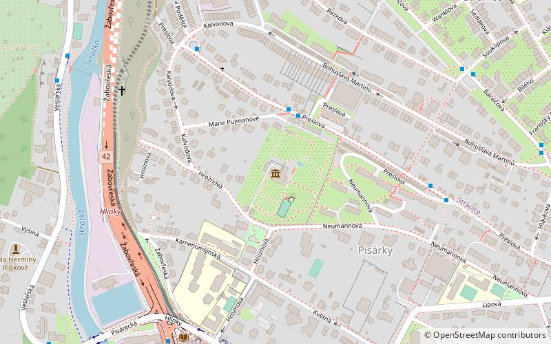Vila Stiassny location map