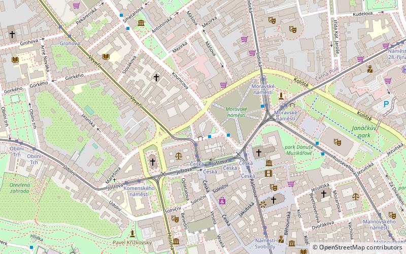 Uniwersytet Masaryka location map