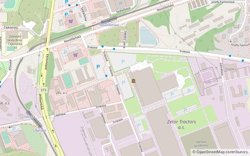 ZETOR Gallery location map