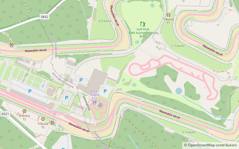 Automotodrom Brno location map