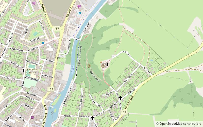 sv. Anděla strážce location map