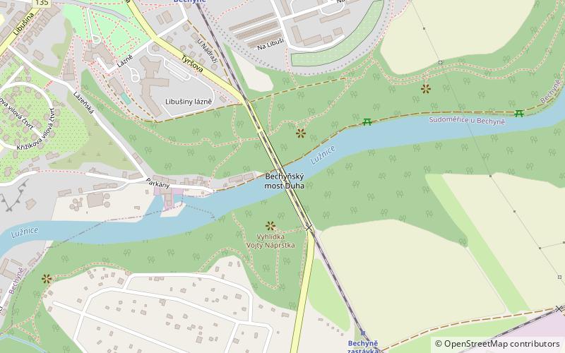 Pont de Bechyně location map