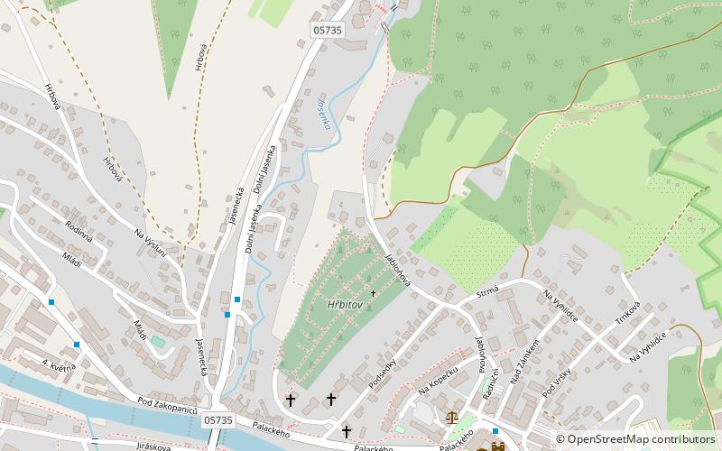 Observatory Vsetín location map