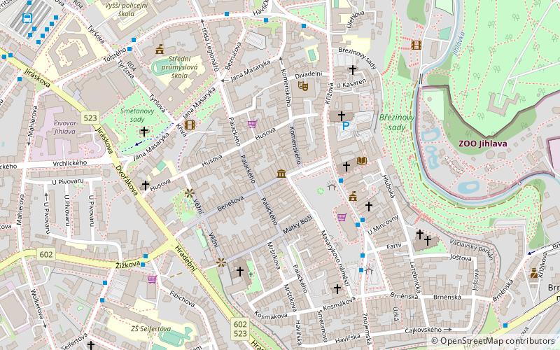 Muzeum Vysočiny location map