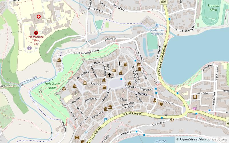 Strašidelné podzemí a muzeum starých řemesel location map