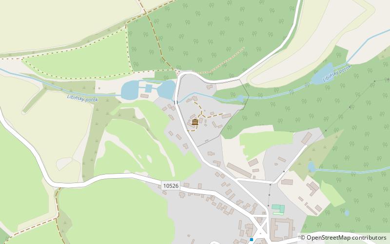 Skanzen Vysoký Chlumec location map