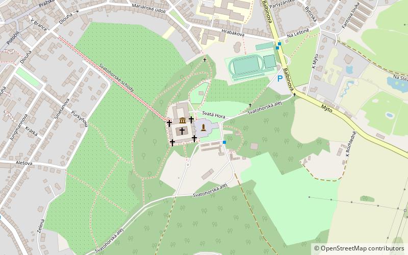 Svatá Hora location map