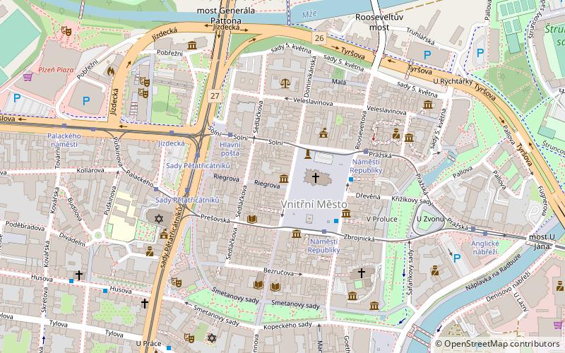 muzeum strasidel pilsen location map