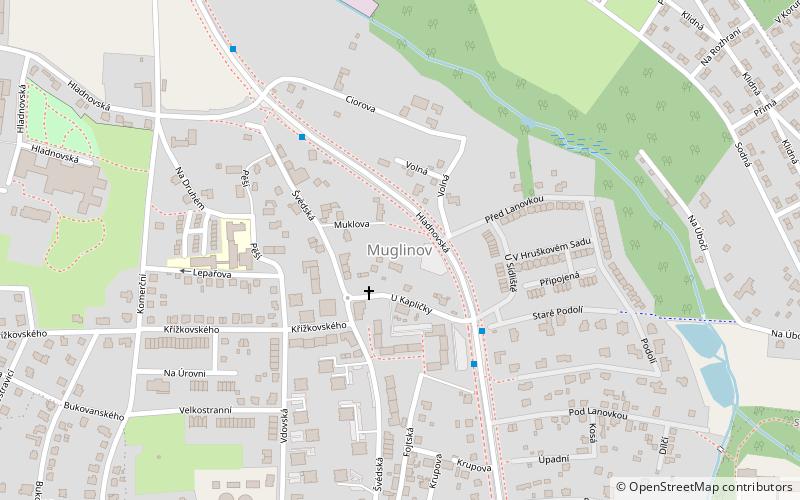 Muglinów location map