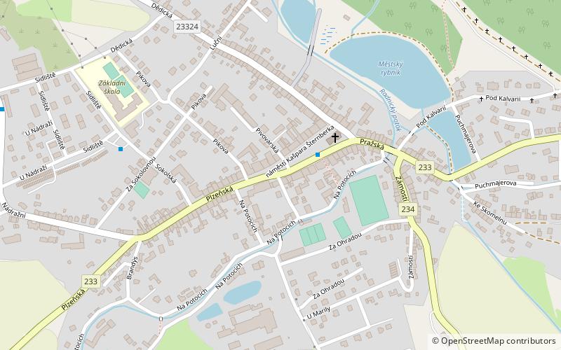 Radnice location map