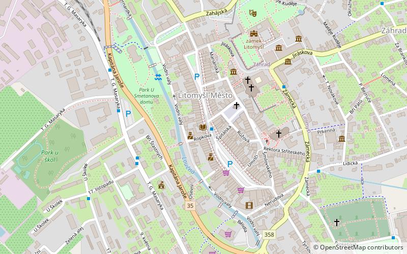 Městská knihovna Litomyšl location map