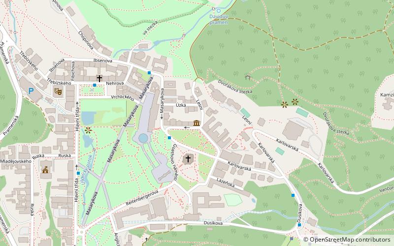 Městské muzeum location map