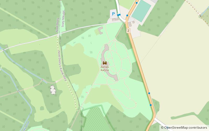 Schloss Kačina location map