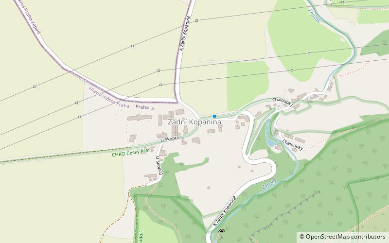 Zadní Kopanina location map