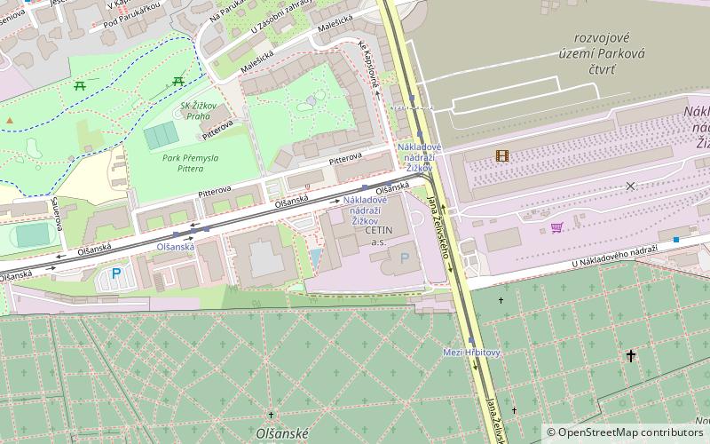 CETIN building location map