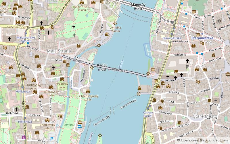 Prague 1 location map