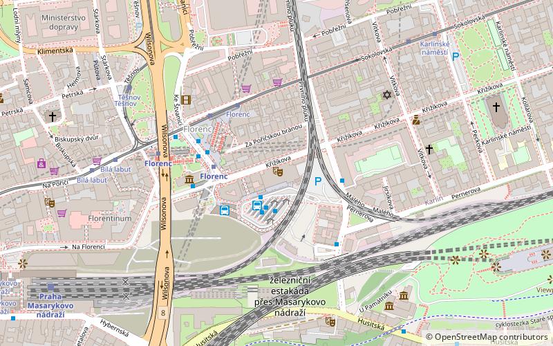 Hudební divadlo Karlín location map