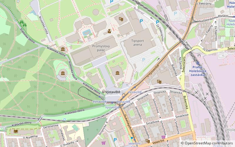 Lapidarium de Prague location map
