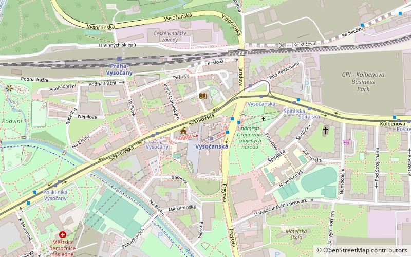 galerie fenix praga location map