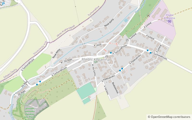 Přední Kopanina location map