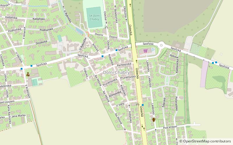 Dolní Chabry location map