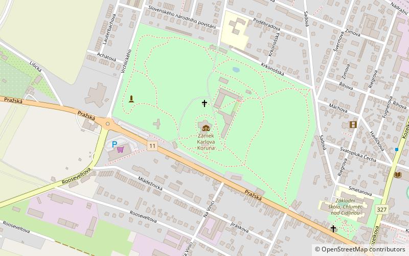 Zámek Karlova Koruna location map