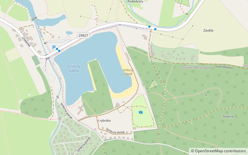 Stříbrný rybník location map