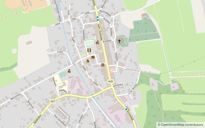 Městské hornické muzeum location map