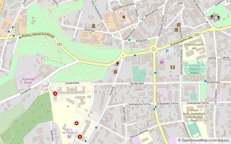 Regionální muzeum K. A. Polánka v Žatci location map