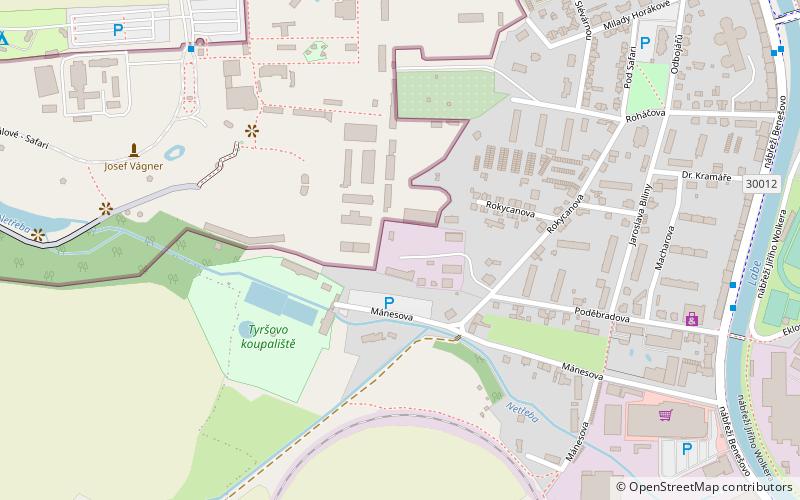 Zoológico de Dvůr Králové location map