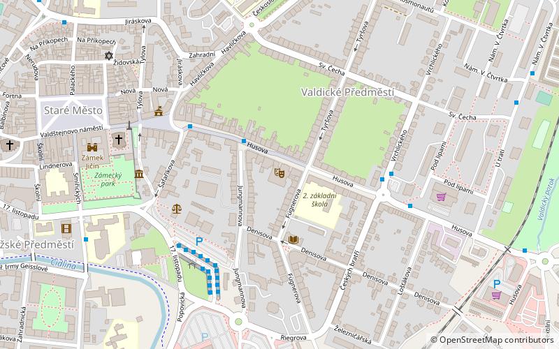 Masarykovo divadlo location map