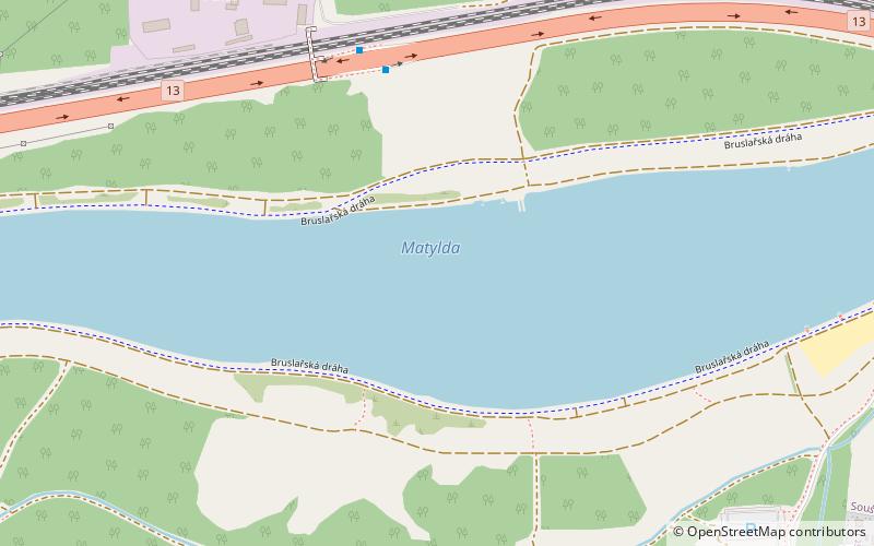 Matylda location map