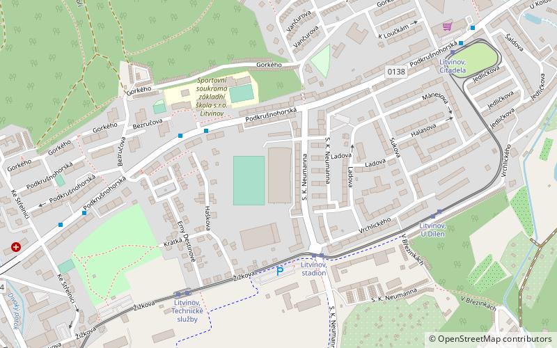 Ivan Hlinka Stadion location map