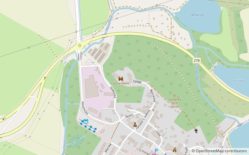 Vartenberk location map