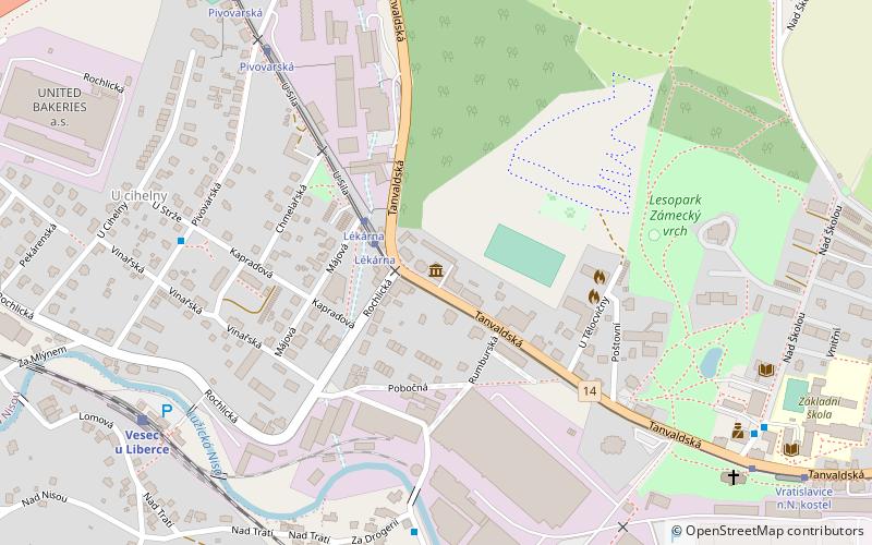 ferdinand porsche liberec location map