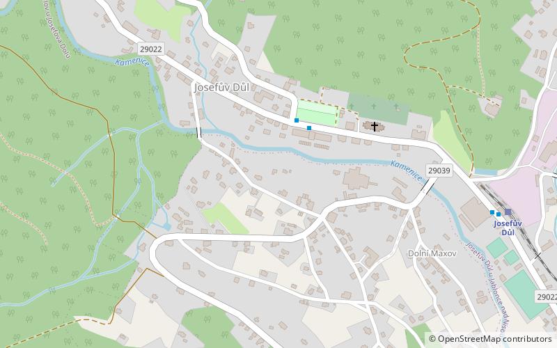 Josefův Důl location map
