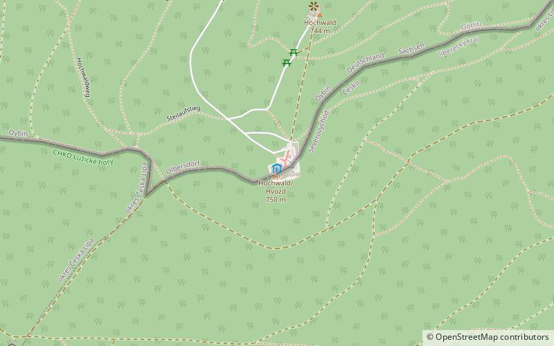 Hochwald location map