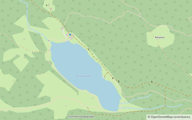 Lago Ferchen location map