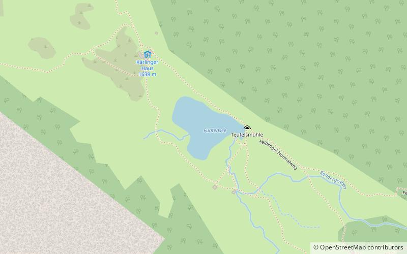 Lago Funten location map