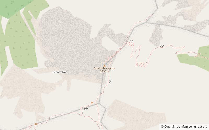 Schöttelkarspitze location map