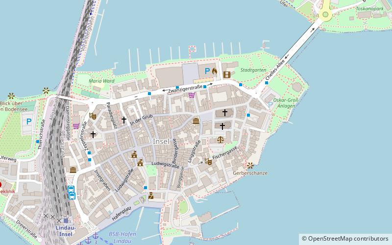 City Museum location map