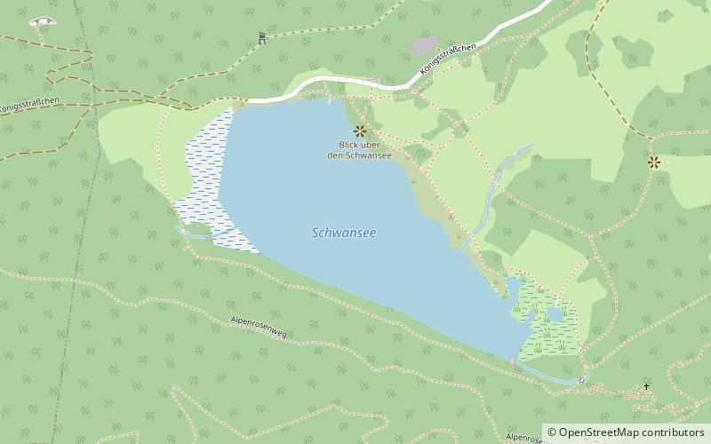 Lago Schwan location map